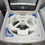 Thumbnail: Frigidaire Front Load Electric Dryer/Top Load Washer Machine Set