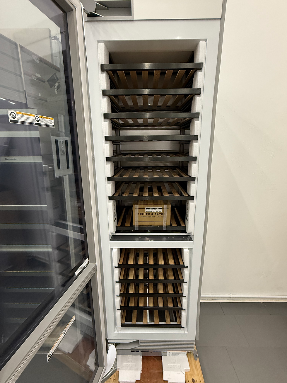 Thumbnail: Fisher & Paykel 24” Built-In Dual Zone Panel Ready Wine Cooler