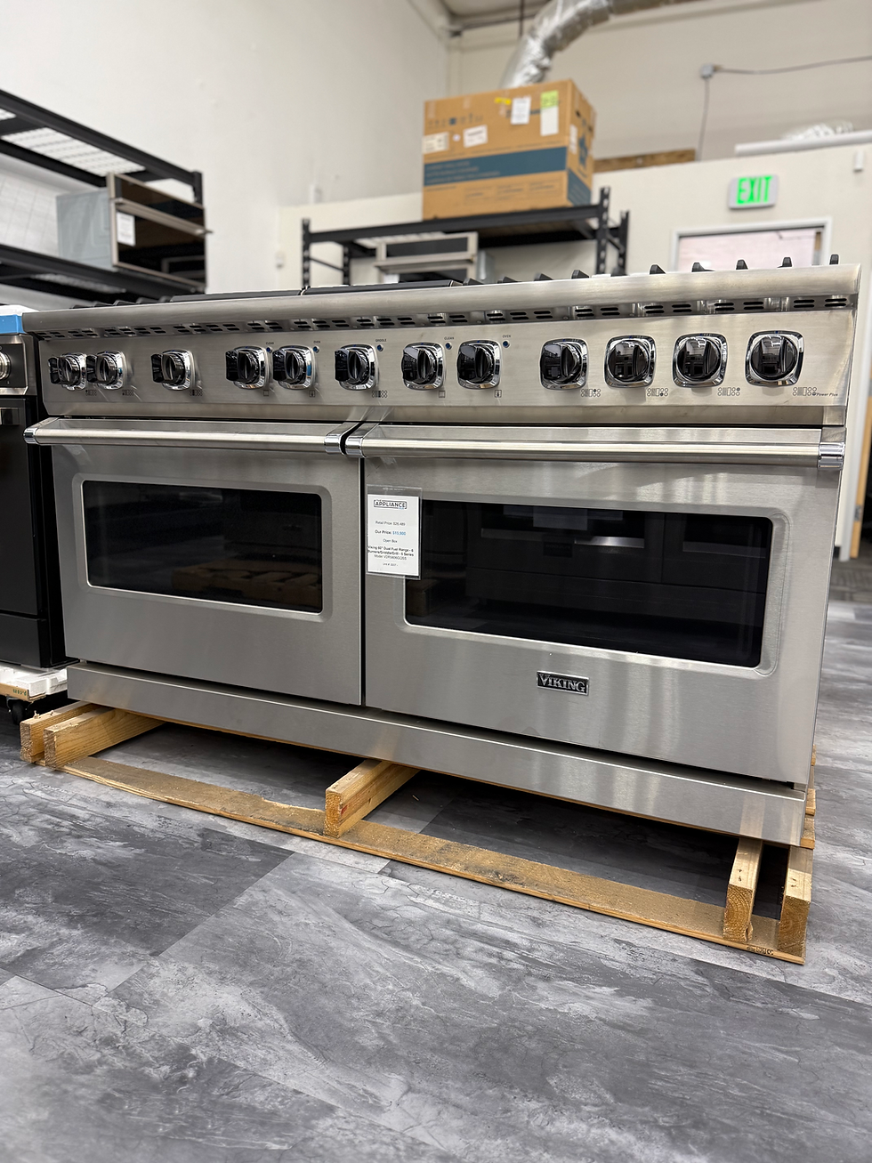 Thumbnail: Viking 60” Dual Fuel Range – 6 Burners/Griddle/Grill – 5 Series