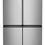 Thumbnail: Cafe 36” Full Size Quad-Door Refrigerator/Freezer - Platinum Glass