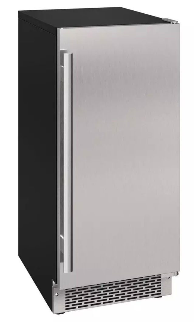 Avallon 15” Built-in Stainless Steel Ice Maker w/ Drain Pump