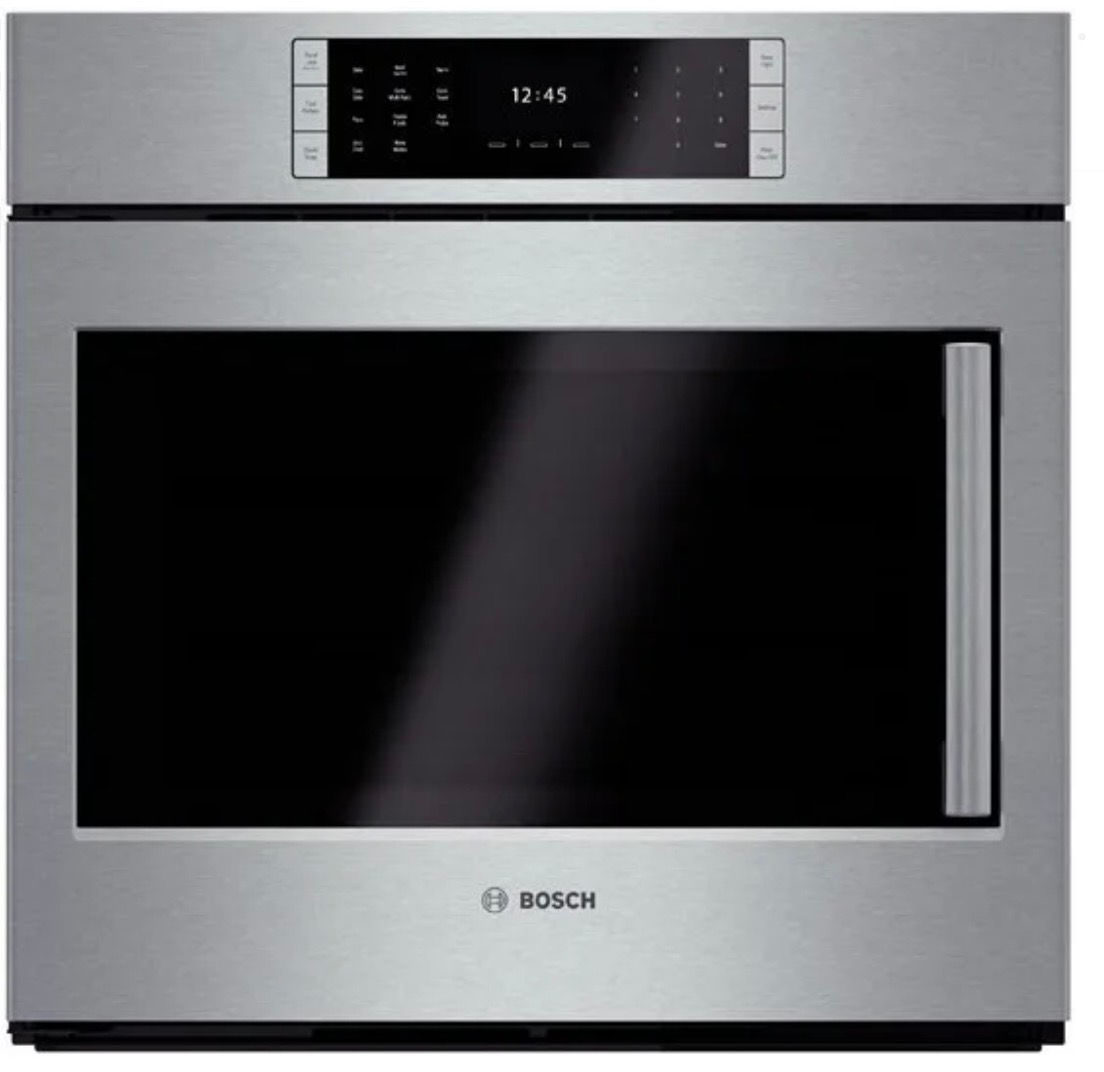 Bosch 30” Built-in Single Wall Oven – Left Swing – Benchmark