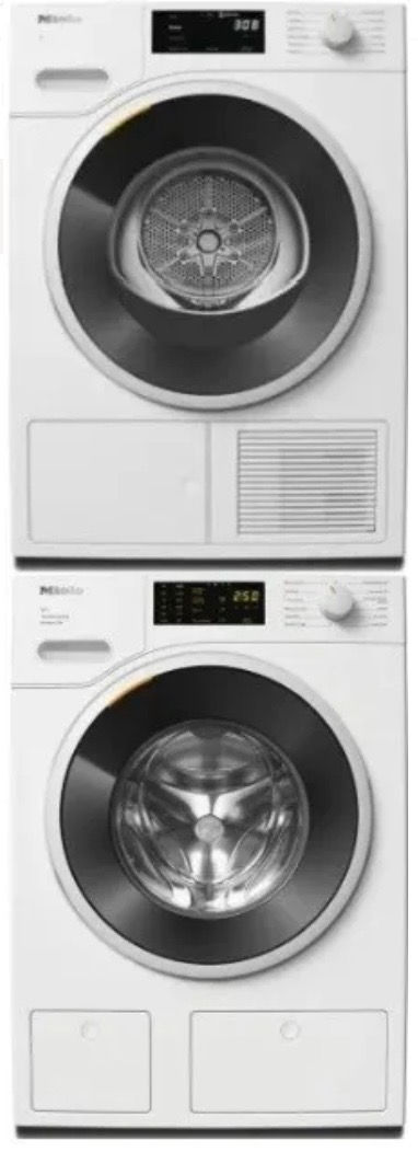 Miele 24” Washer / Ventless Electric Dryer Compact Set