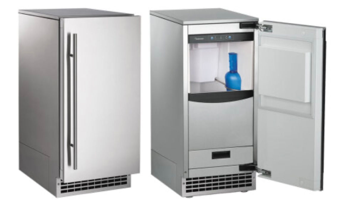 Scotsman 15” Panel Ready Ice Maker w/ Drain Pump – 80 lbs. Daily