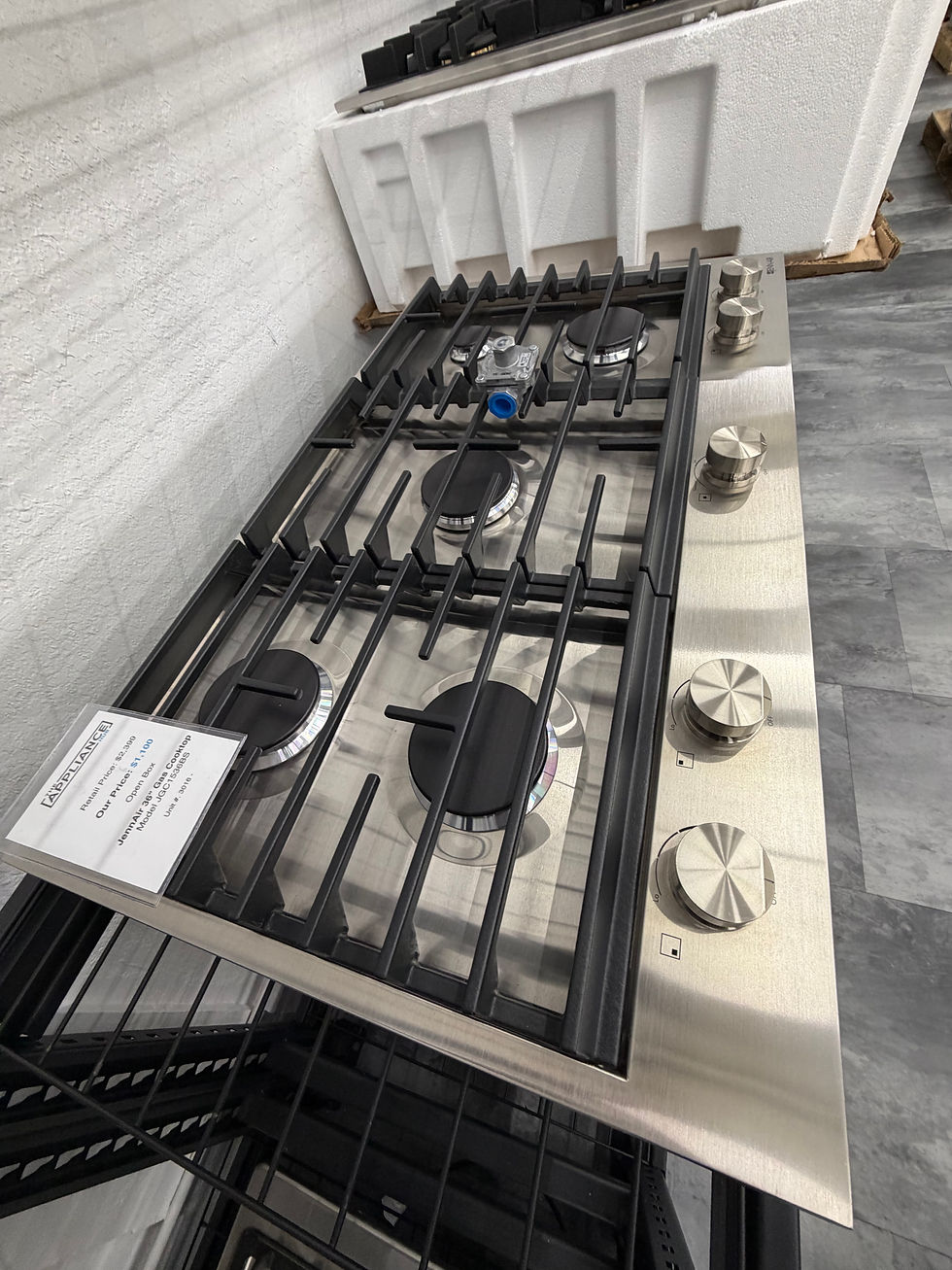 Thumbnail: JennAir 36” Gas Cooktop