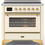 Thumbnail: Ilve 36” Induction Range - Antique White - Majestic II Collection