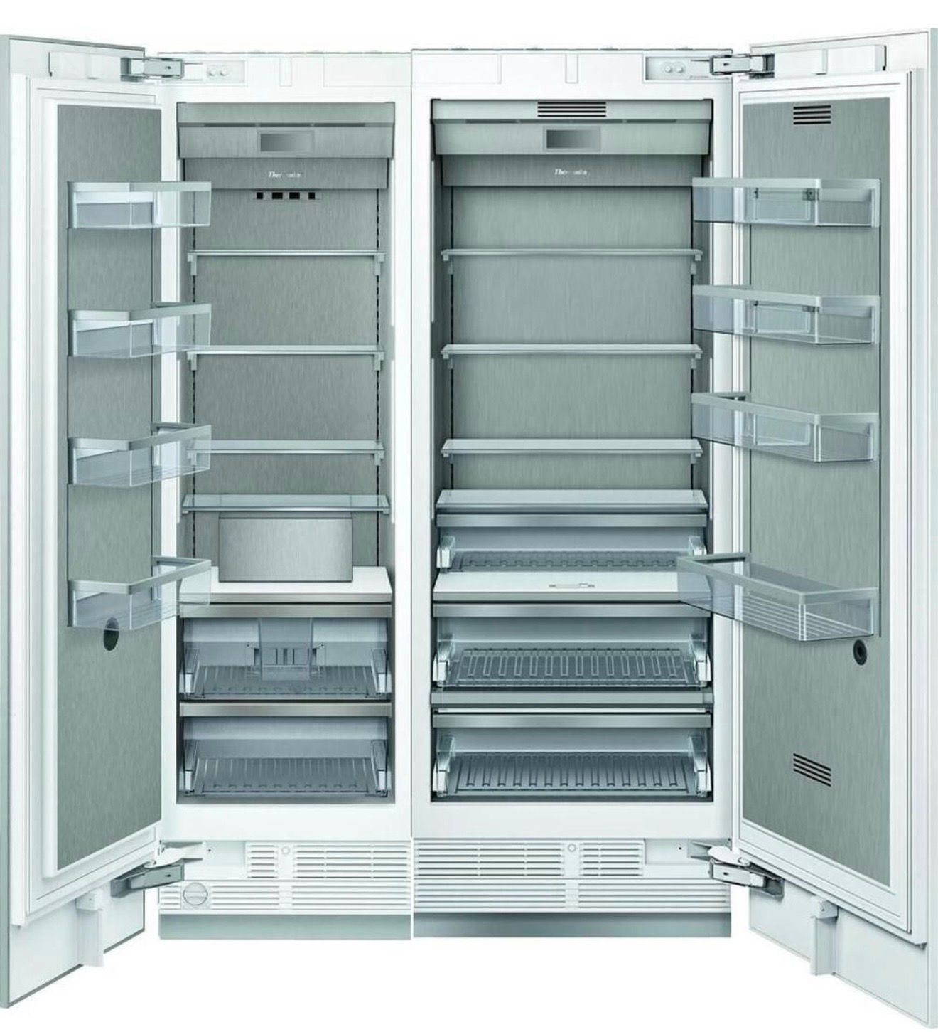 Thermador 48” Built-in Panel Ready Refrigerator/Freezer Column Set