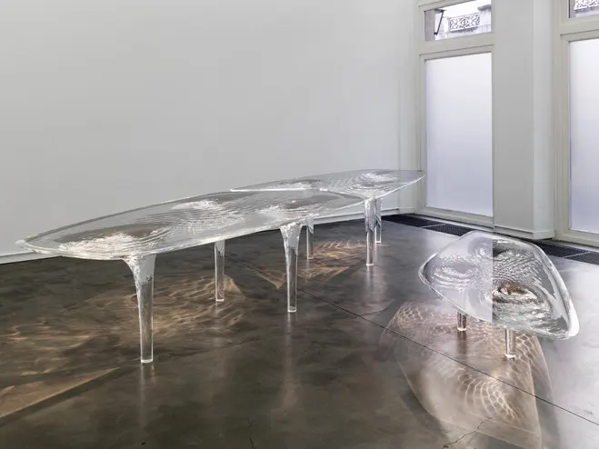 Beauty and Biophilia glacial table