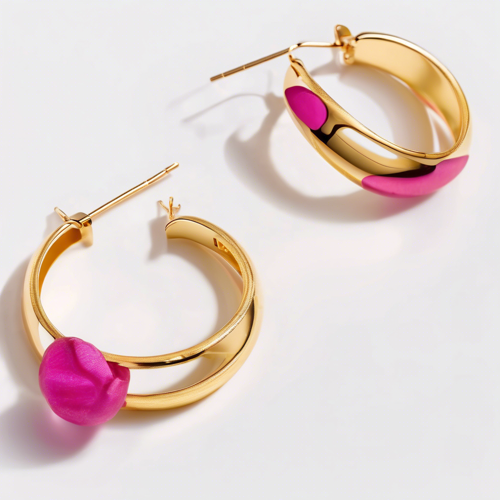 Chic Gold Hoop Earrings
