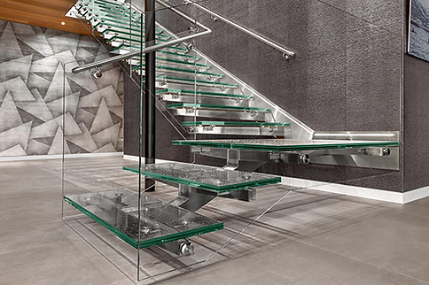 Miami Custom Glass Staircase