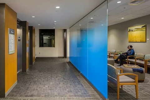 Miami Printed Glass Partition