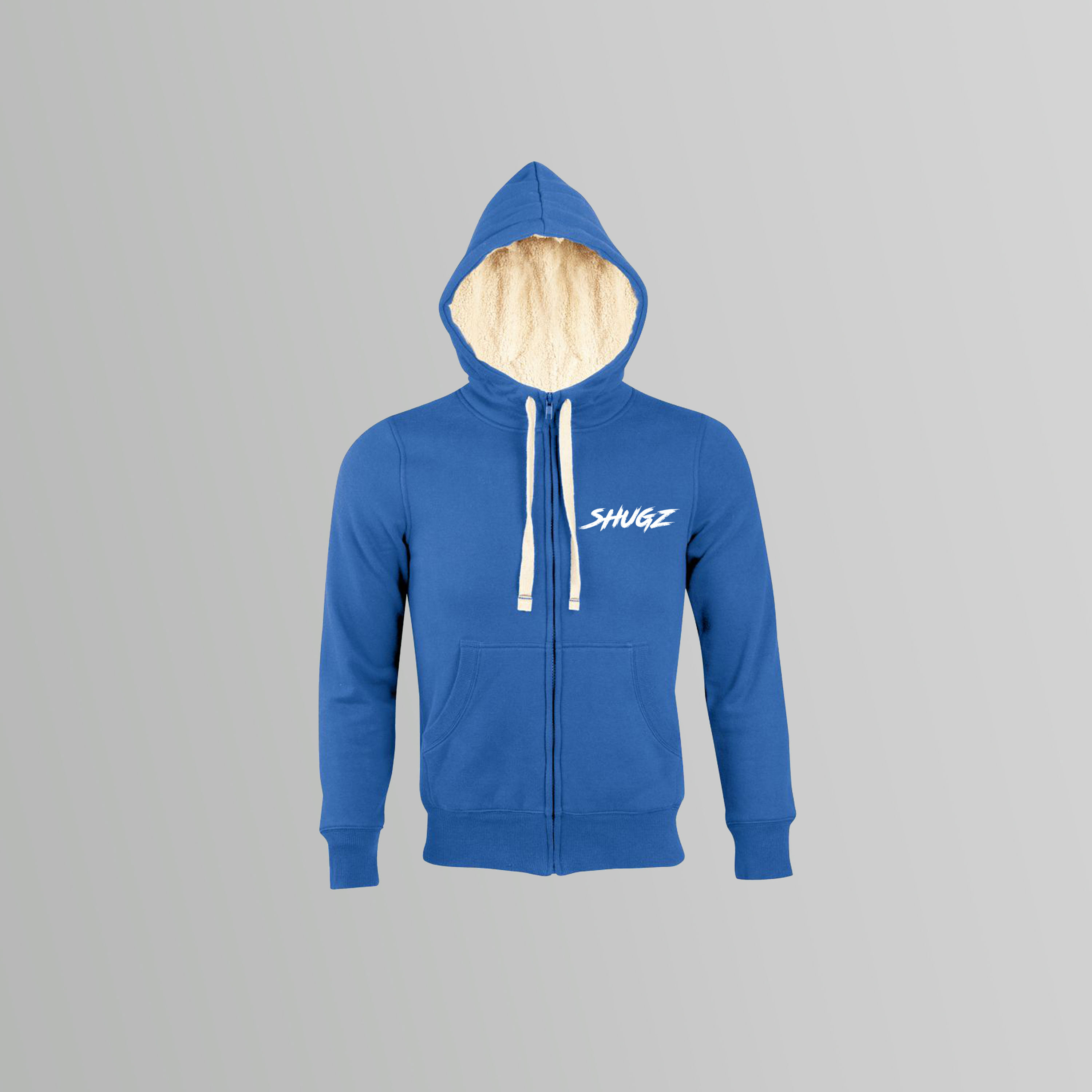 SHUGZ Sherpa  Fleece Hoodie (Blue, Black, Grey)