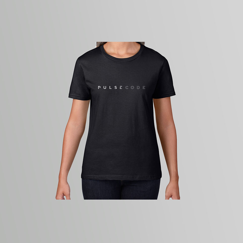 Thumbnail: Pulse Code Ladies T-Shirt (Black or White)