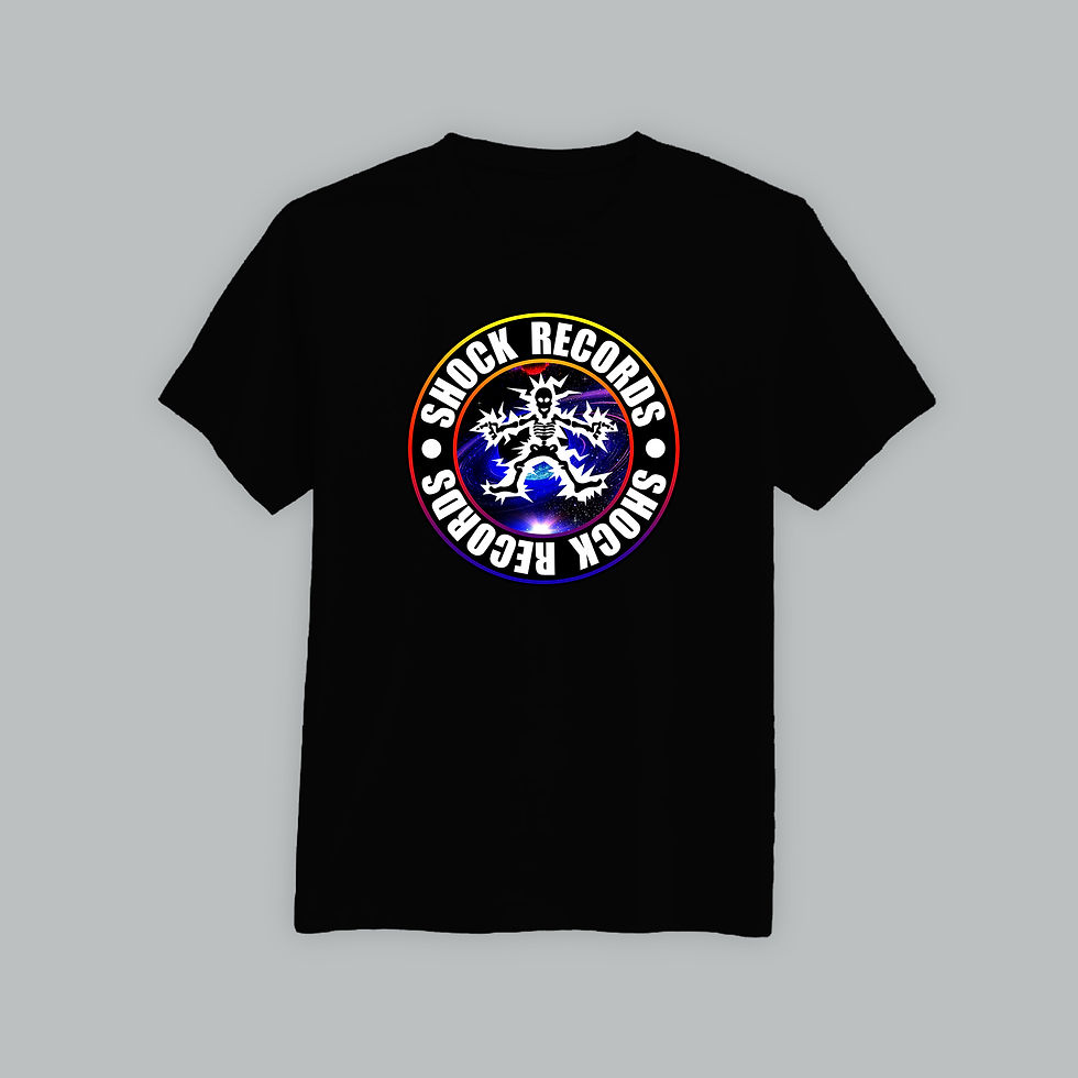 Thumbnail: Shock Records T-Shirt Colour Logo (Various Colours)
