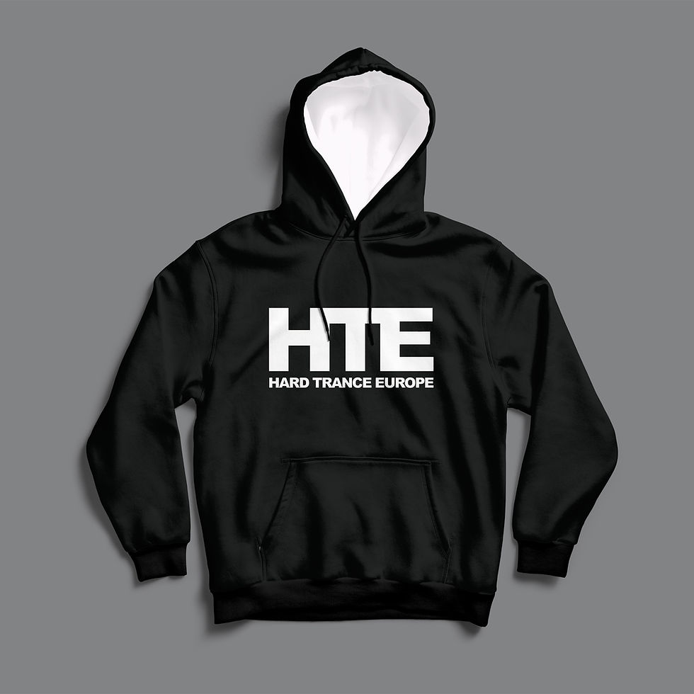HTE Hoodie (Black/White)