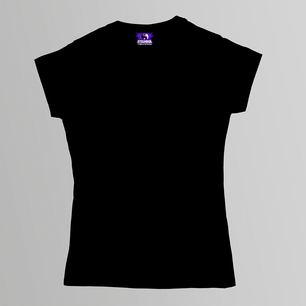 Thumbnail: Stamina Ladies College Front & Neck Print T-Shirt (Various Colours)