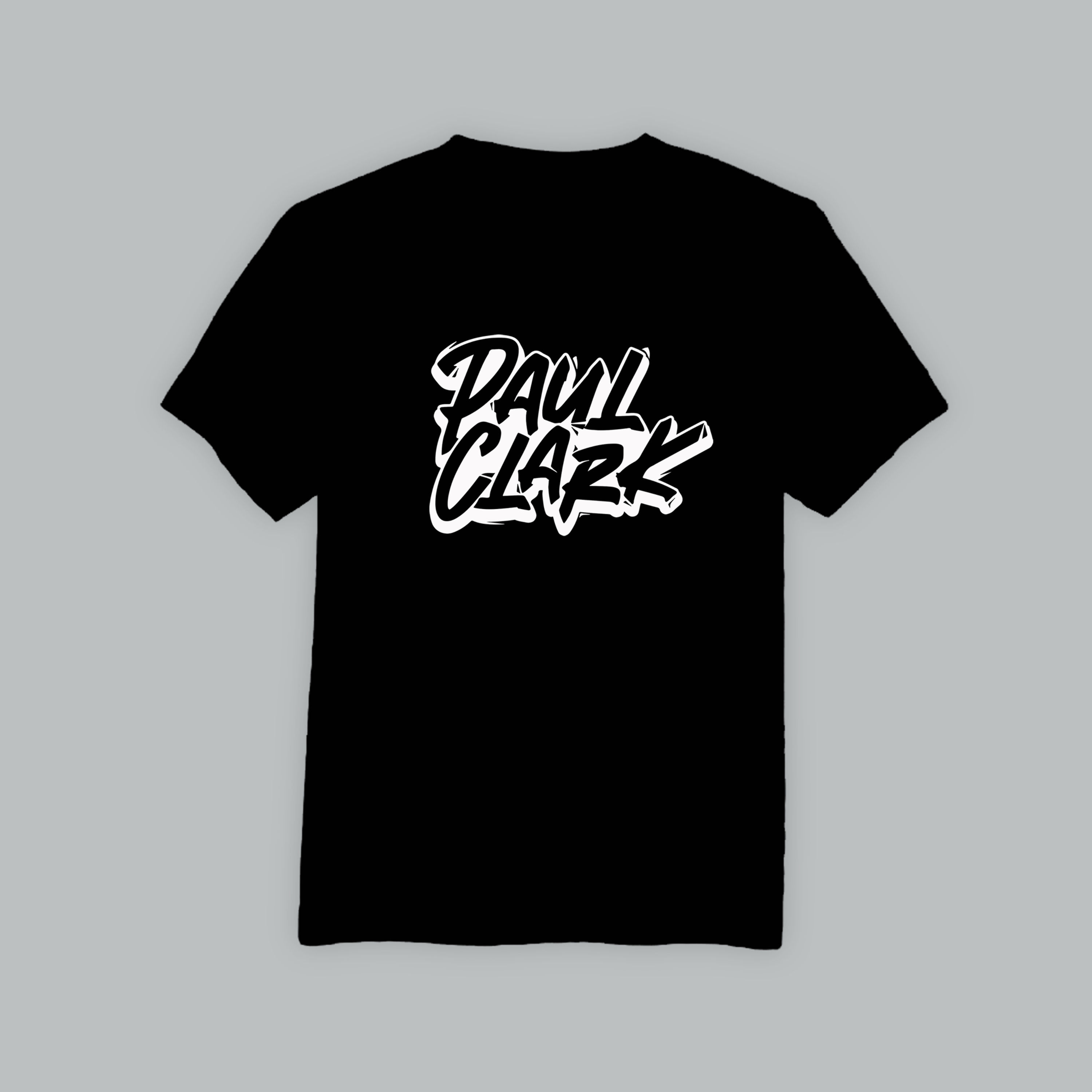 Paul Clark T-Shirt (Black or White)