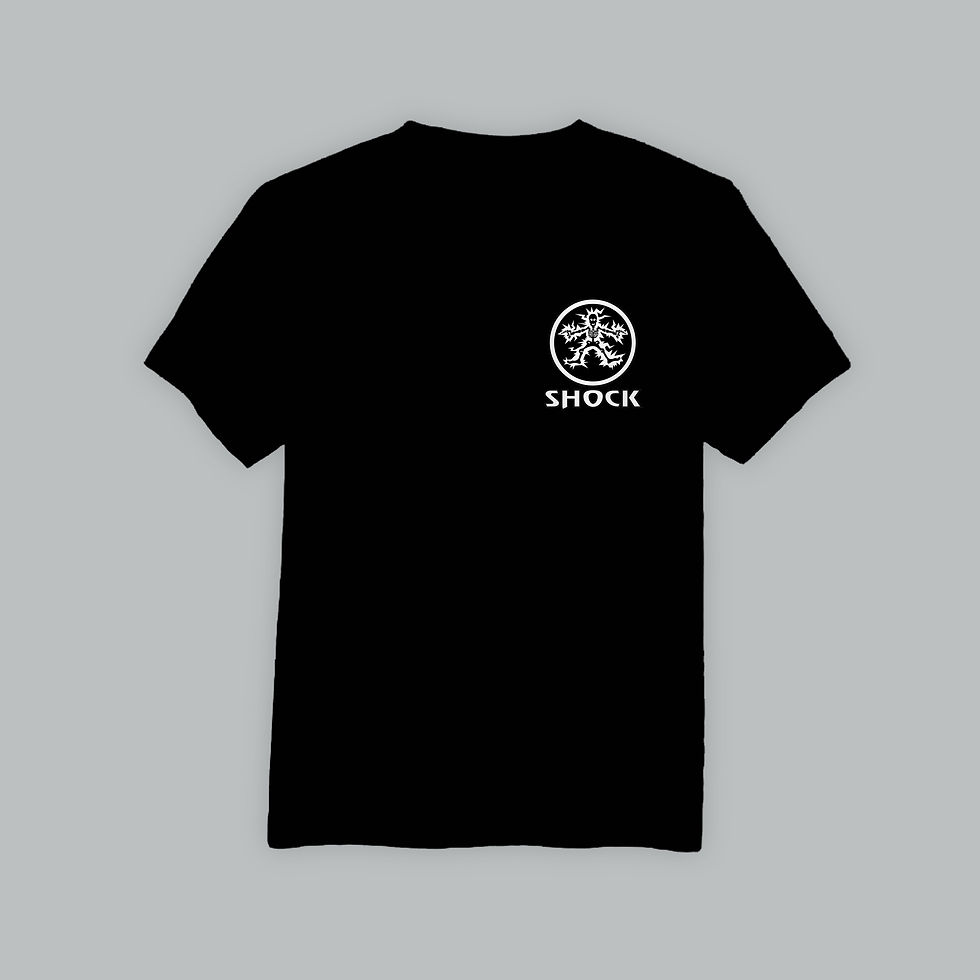 Thumbnail: Shock Records T-Shirt Breast Print (Various Colors)