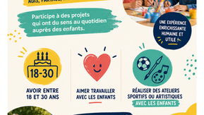 Service civique : rejoins notre école !