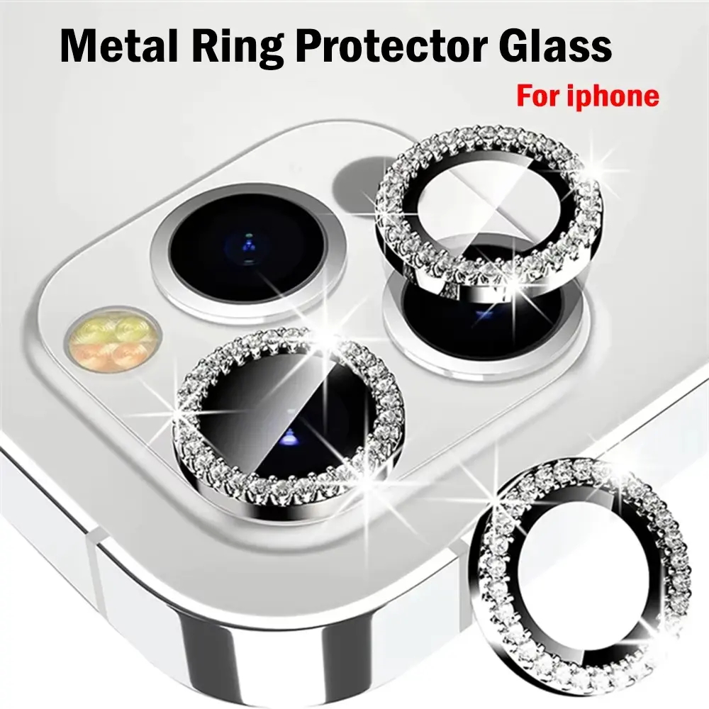 Glitter Diamond Rhinestone Camera Lens Protector