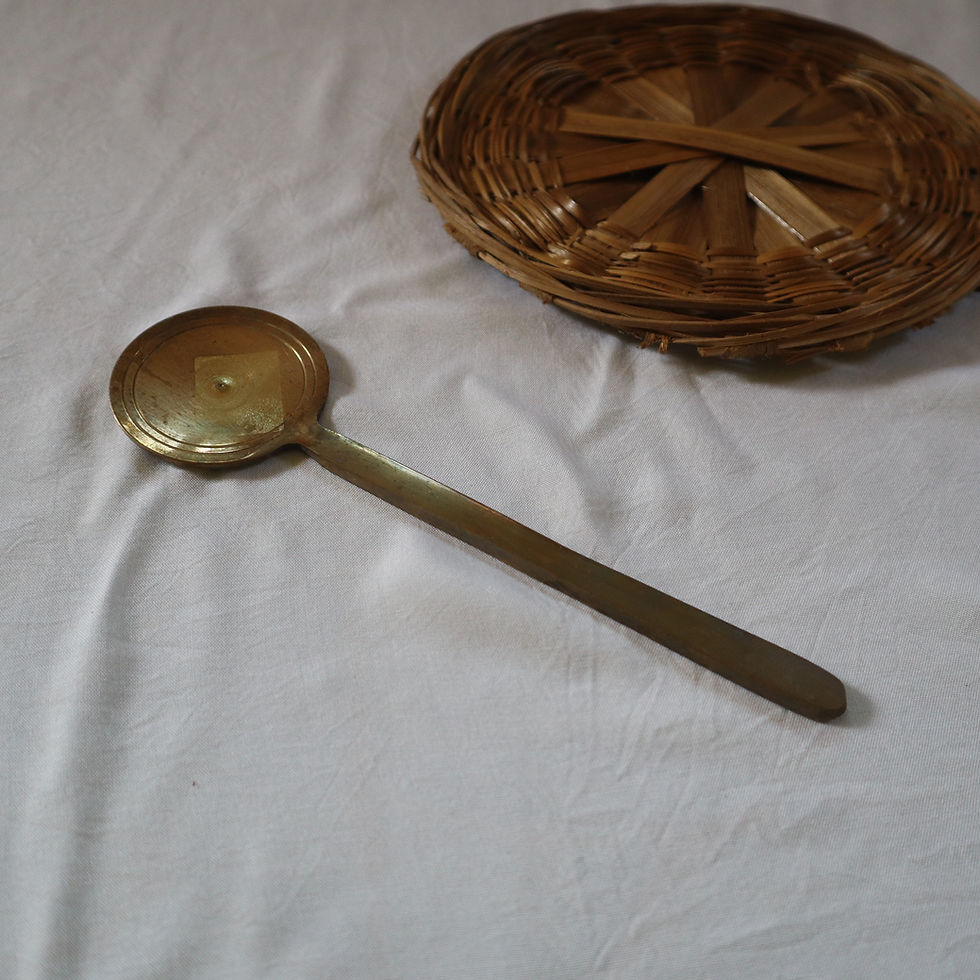 Thumbnail: Brass Flat Spoon 