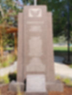 Veteran's Memorial Field monument c.2025