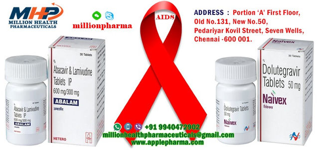 Naivex 50 mg Tablet | New best drug for Hiv