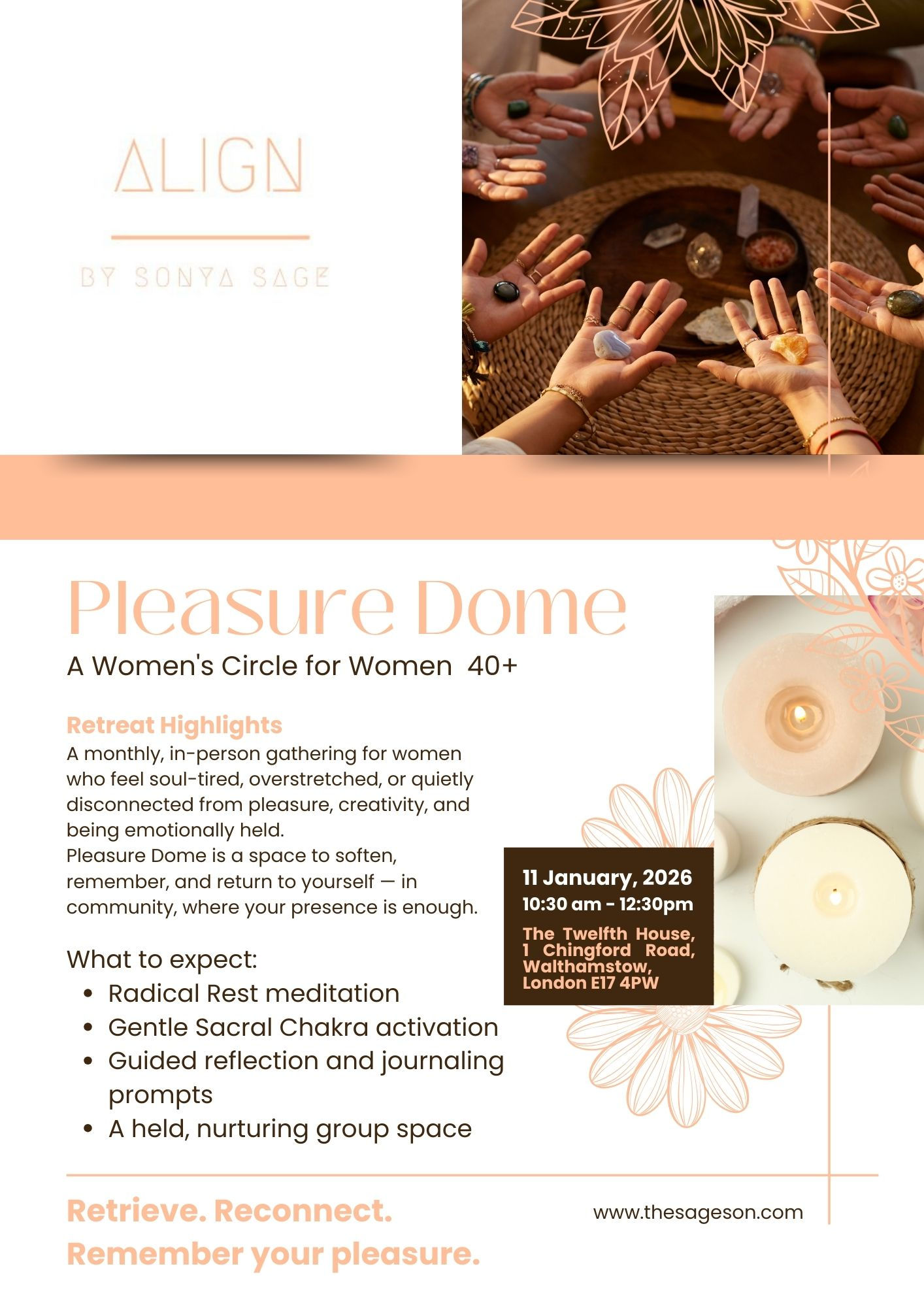 40+ Women's Circle: Pleasure Dome
