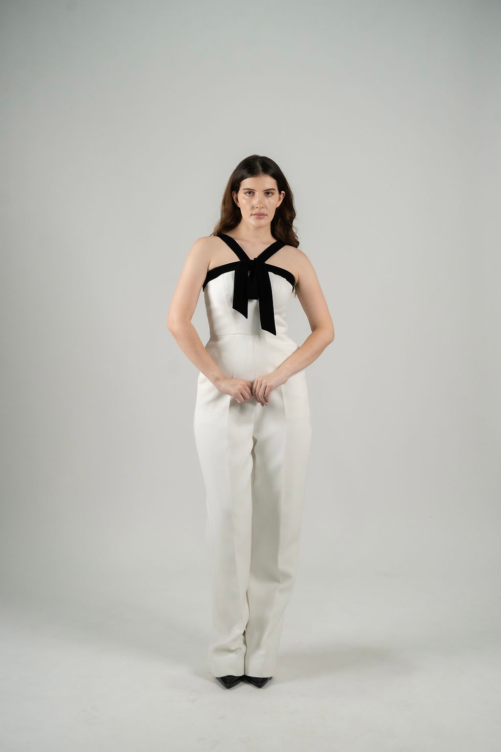 Halter neck jumpsuit