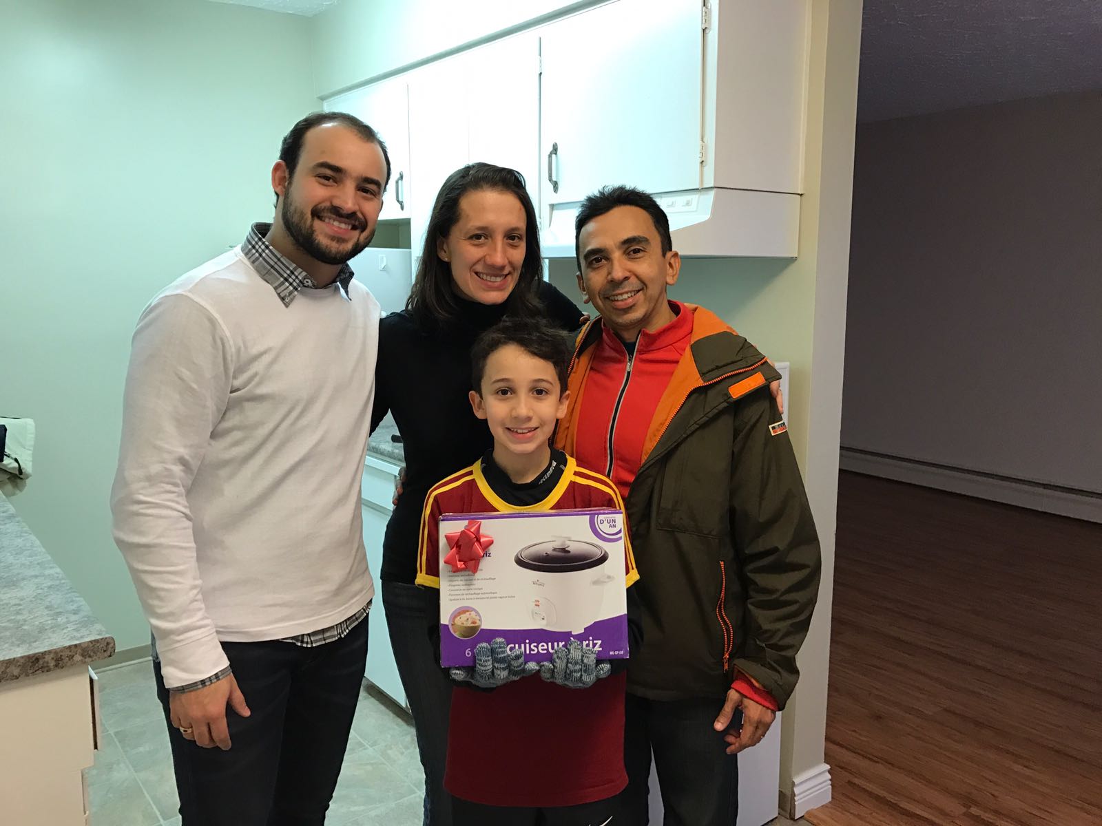 Alessandro, Fabiane e Eduardo