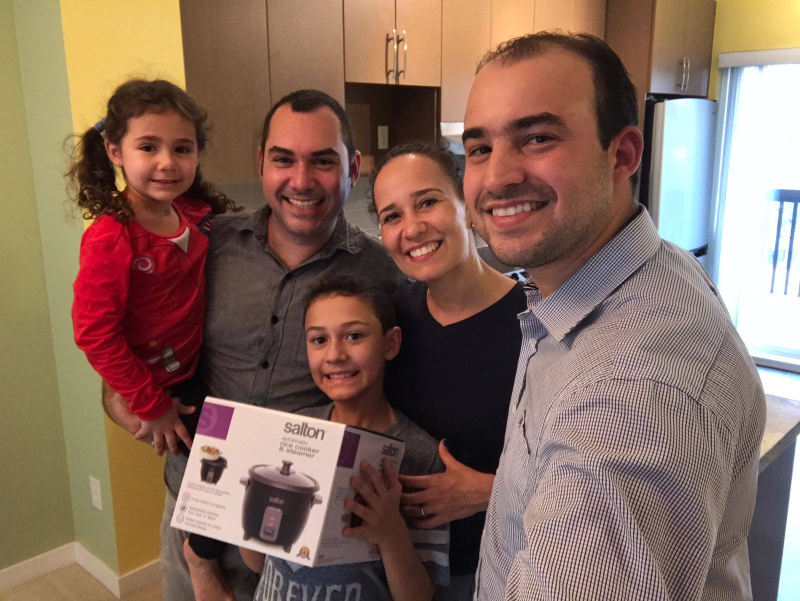 Luiz, Daniela, Enrico e Antonella
