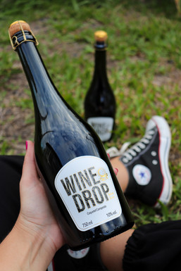 Wine Drop a Bière Brut com 30% de vinho