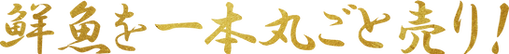 鮮魚を一本丸ごと売り!.png