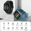 Thumbnail: COLMI P8 Plus 1.69 inch 2021 Smart Watch Men Full Touch Fitness Tracker