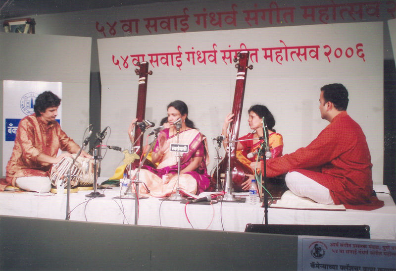 At the Sawai Gandharav