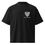 Thumbnail: EWC-"BUILT DIFFERENT" BLACK Unisex organic oversized high neck t-shirt