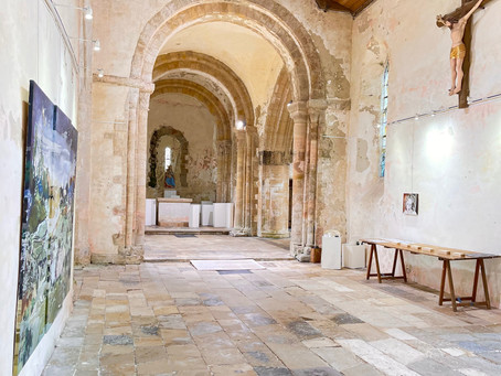 Août 2021, Chemins de Traverse, Église Notre-Dame de Portbail, Cotentin