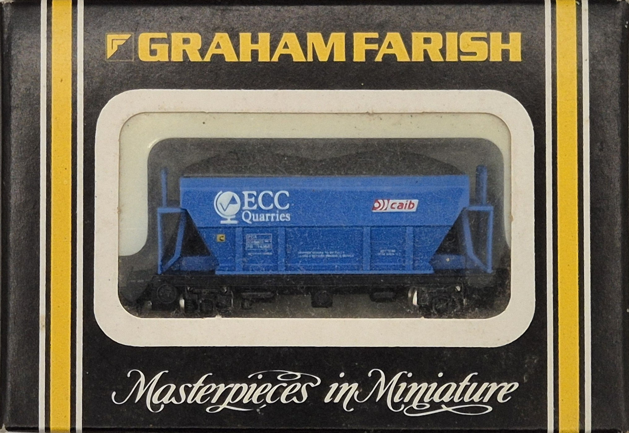Graham Farish 4413 Bulk Aggregate PGA Hopper Wagon in ECC Quaries caib Livery