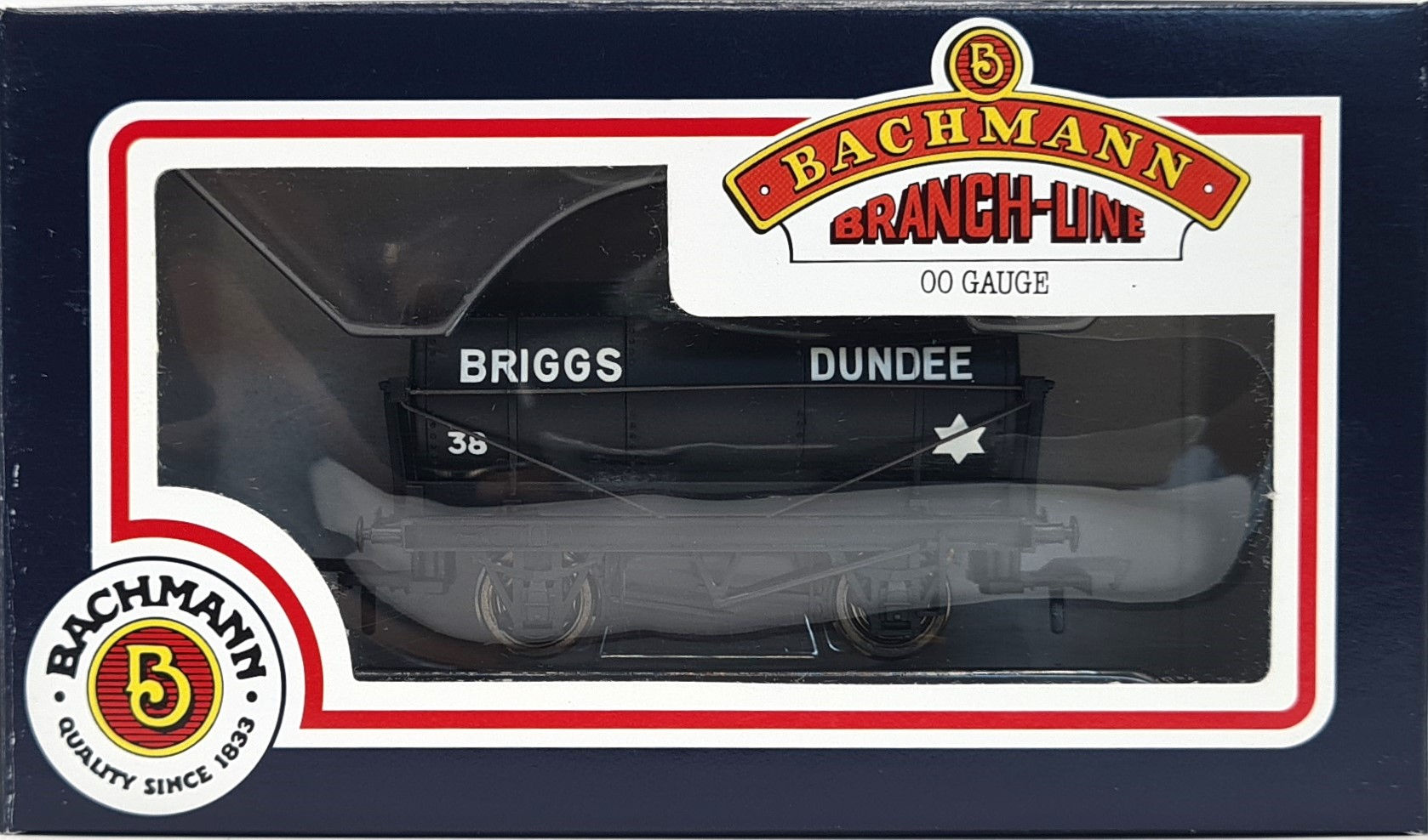 Bachmann 33-500Y 14T Tank Wagon 38 in Briggs of Dundee Livery - Limited Edition