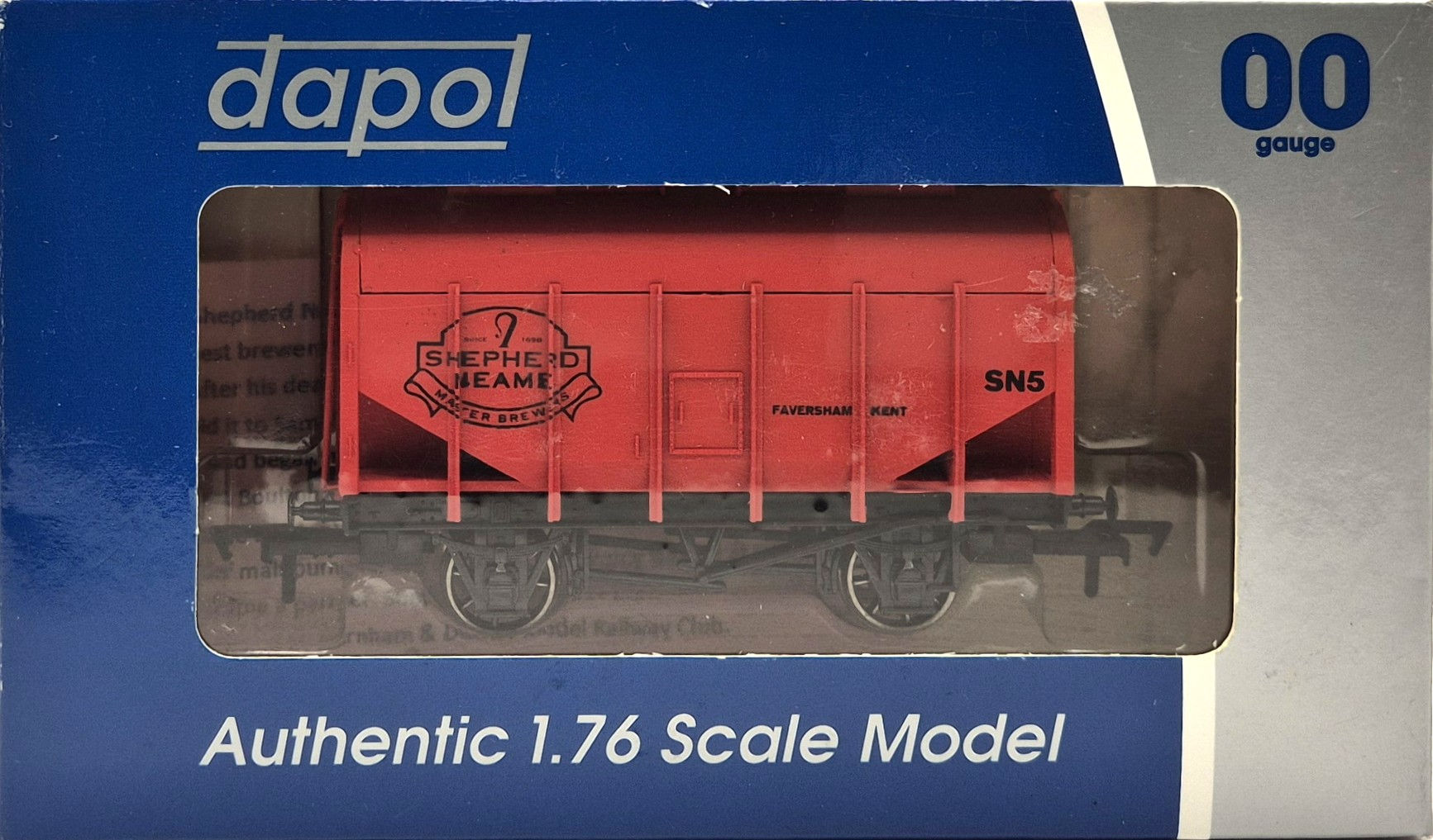 Dapol 20T Grain Hopper Wagon SN5 Shepherd Neame Master Brewers - Limited Edition