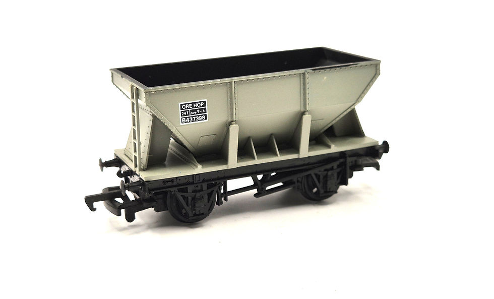 Thumbnail: Replica Railways 13411 24 Ton Hopper Wagon B437398 in BR Ore Hop Grey Livery