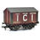 Thumbnail: Bachmann 33-179 10T Salt Wagon No.326 ICI Salt Works Stafford Livery - Weathered