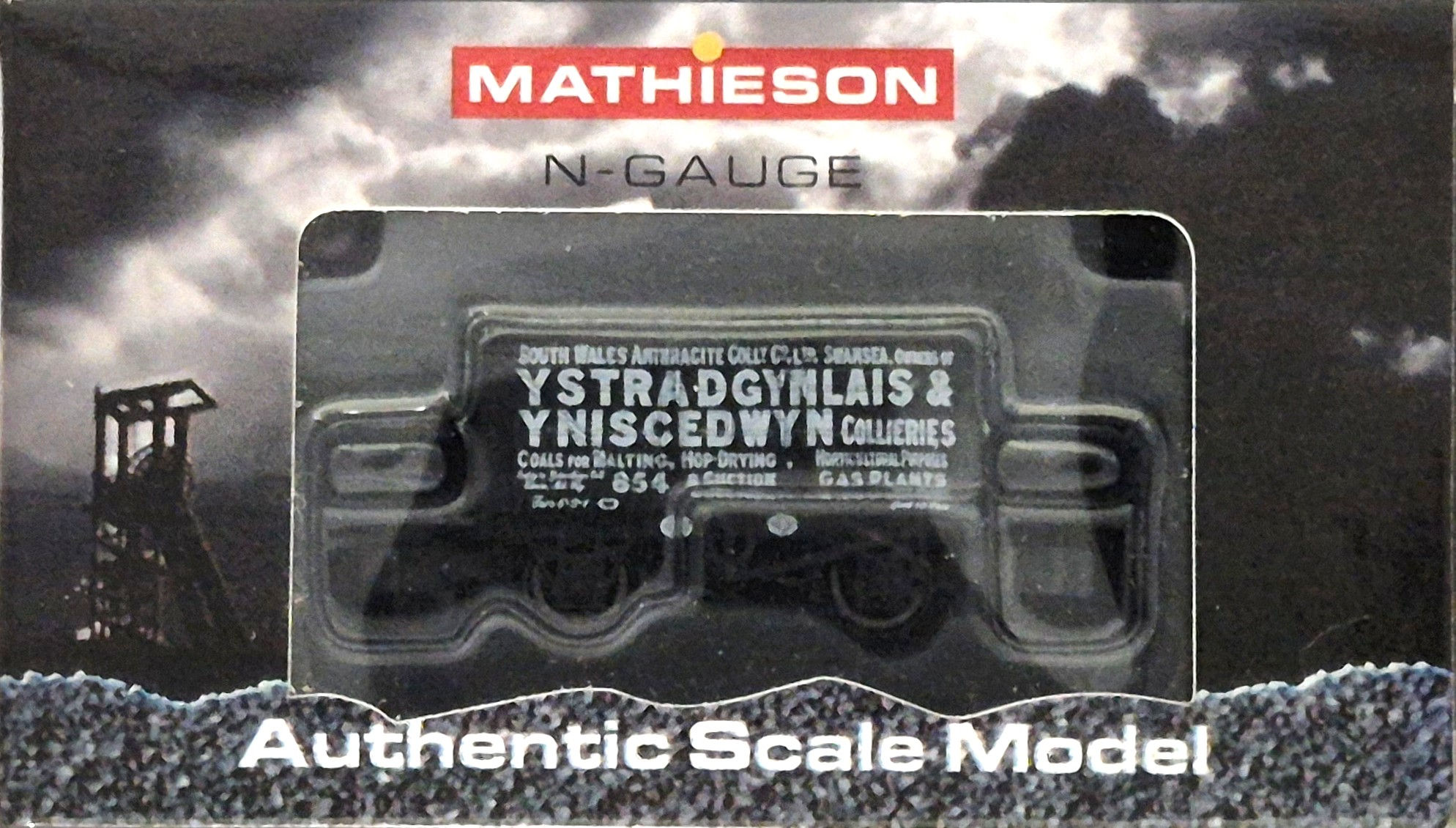 Mathieson Models MW0001 7 Plank Open Wagon 854 South Wales Anthracite Colliery