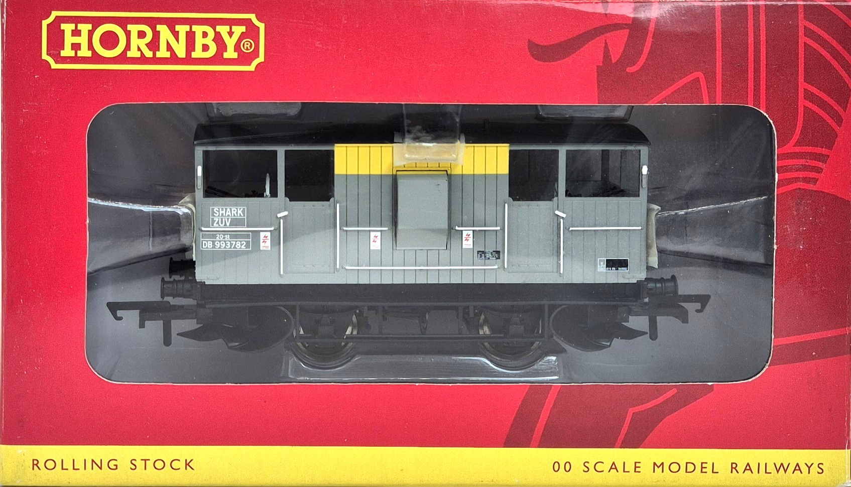 Hornby R6412 ZUV Shark Brake Van DB993782 in BR Departmental Dutch Livery