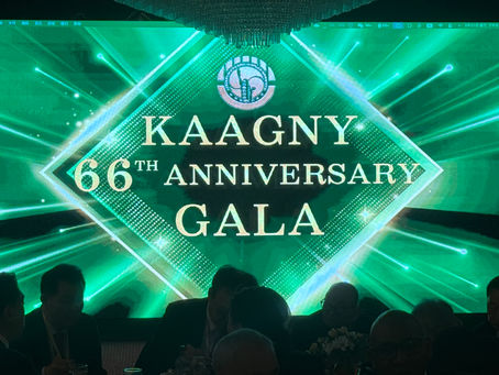 KAAGNY 뉴욕한인회 66주년 갈라 참석 | Attended KAAGNY's 66th Annual Gala