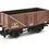 Thumbnail: Bachmann 33-102A 7 Plank Open Mineral Wagon 609545 in LMS Oxide Livery