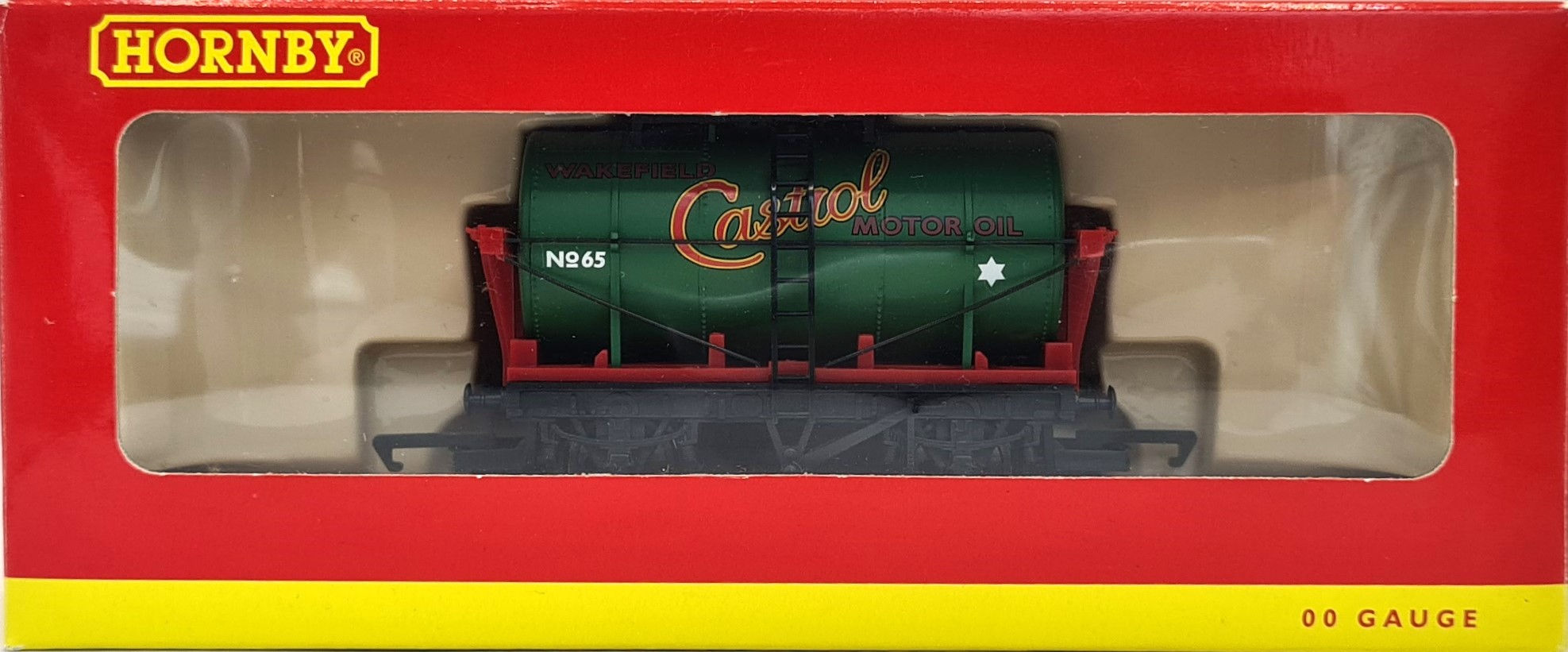 Hornby R127 Tank Wagon No.65 in Castrol Motor Oil Wakefield Livery
