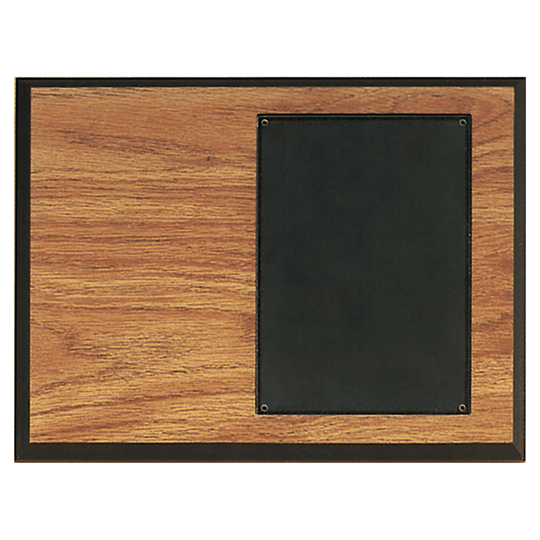 9" x 12" Oak Laminated Fiberboard with 5" x 7" Acrylic