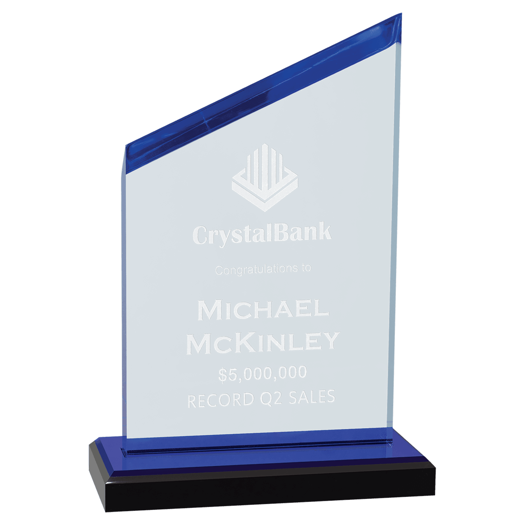 4 1/2" x 6 1/2" Zenith Series Acrylic with Mirror Top