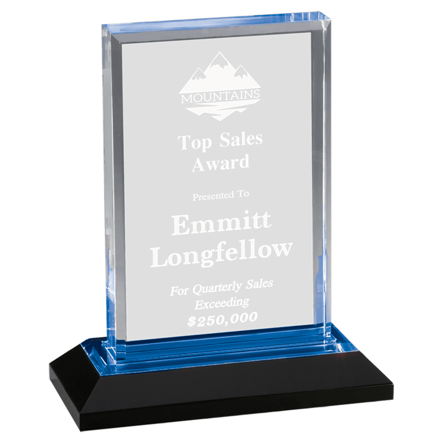 5" x 7" Beveled Impress Acrylic